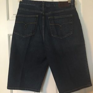 Ralph Lauren Bermuda Style Denim Shorts NWOT